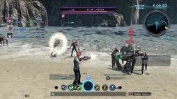 画像ギャラリー No.017のサムネイル画像 / 「XenobladeX」の最新スクリーンショットが公開。惑星ミラの美しい風景をバックに繰り広げられるバトルシーンは必見