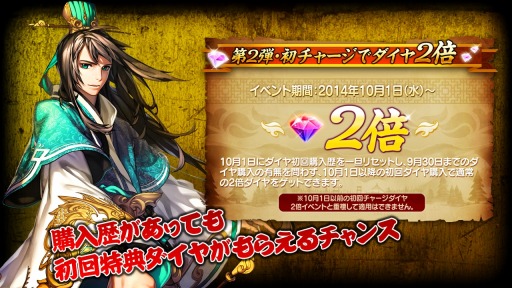画像ギャラリー No.002のサムネイル画像 / 「三国魂」100万ダウンロードを達成。明智光秀が当たる記念イベントも実施