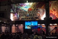 画像ギャラリー No.001のサムネイル画像 / ［TGS 2014］緻密に攻めて豪快に決めるバトルが楽しい――「FINAL FANTASY EXPLORERS」のシングル＆マルチプレイを遊んでみた