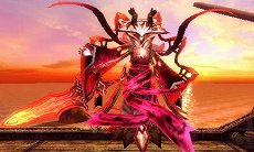 画像ギャラリー No.003のサムネイル画像 / 「FINAL FANTASY EXPLORERS」に新召喚獣「アマテラス」が登場。7本の剣と和風のテイストが特徴的