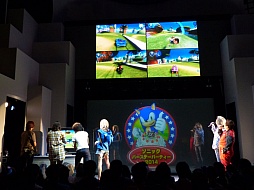 画像ギャラリー No.012のサムネイル画像 / 「ソニック バースデーパーティー2014」が東京ジョイポリスで開催。最新作「ソニックトゥーン」の話題も飛び出したイベントの模様をレポート