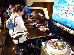 画像ギャラリー No.022のサムネイル画像 / 「ソニック バースデーパーティー2014」が東京ジョイポリスで開催。最新作「ソニックトゥーン」の話題も飛び出したイベントの模様をレポート