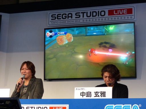 画像ギャラリー No.007のサムネイル画像 / ［TGS 2014］ソニックシリーズ本編とは違う新ブランド「ソニックトゥーン」。ステージイベントではWii U版/3DS版それぞれのデモプレイが披露