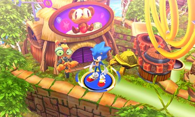 画像ギャラリー No.001のサムネイル画像 / Wii U/3DS「ソニックトゥーン」が本日発売。ソニックシリーズ最新作は,謎解き満載のアドベンチャーと,昔ながらの横スクロールアクション
