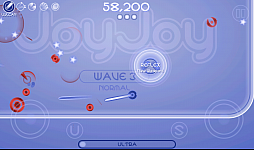 画像ギャラリー No.004のサムネイル画像 / 全方位から迫り来る敵。スマホ向けシューティングゲーム「JoyJoy」を紹介する「(ほぼ)日刊スマホゲーム通信」第577回