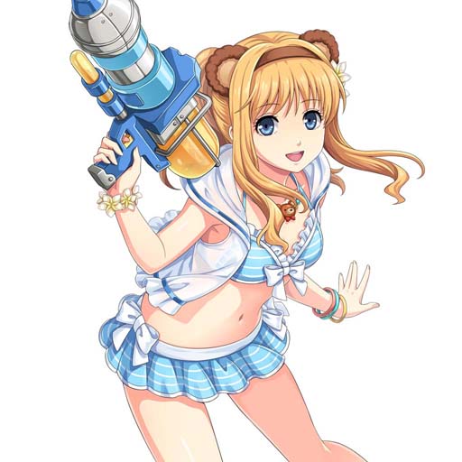 画像ギャラリー No.006のサムネイル画像 / 「英雄伝説 暁の軌跡」，“購入コイン限定水着ガチャ”にクロチルダ，ミュゼ，ティータが登場