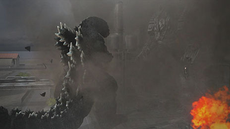 画像ギャラリー No.010のサムネイル画像 / PS3版「ゴジラ-GODZILLA-」，特撮ならではの表現を再現するために実装されるこだわりポイントが公開に。ハリウッド版「ゴジラ」の参戦も決定
