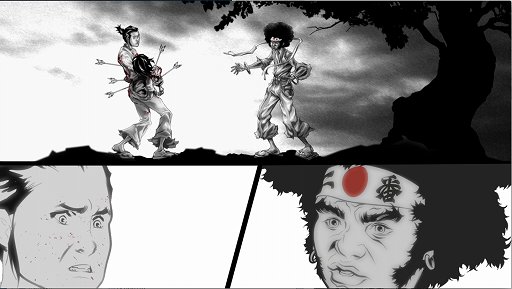 画像ギャラリー No.003のサムネイル画像 / ［gamescom］「Afro Samurai 2: Revenge of Kuma」は，くまさんヘルメット男の主人公がさまざまな戦闘スタイルで戦うアクションに