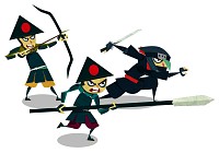 画像ギャラリー No.002のサムネイル画像 / 「我が城に敵なし」今夏配信。武将を育て城を攻めるタワーディフェンスゲーム