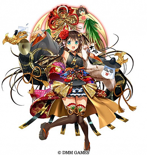 画像ギャラリー No.002のサムネイル画像 / 「御城プロジェクト:RE」，城娘が新春の装いで登場する「謹賀新年キャンペーン」開催