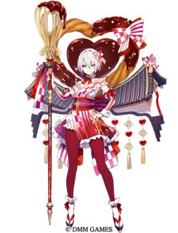画像ギャラリー No.002のサムネイル画像 / 「御城プロジェクト:RE」，限定衣装の安土城が登場する「バレンタインキャンペーン」開催
