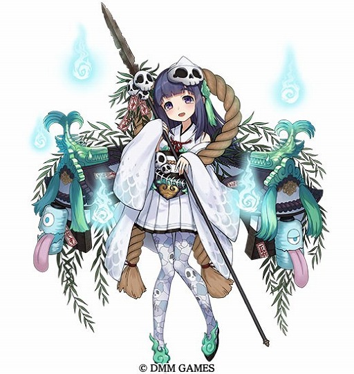 画像ギャラリー No.003のサムネイル画像 / 「御城プロジェクト:RE」,肝試し衣装の城娘たちが登場する「真夏の納涼キャンペーン」を開催
