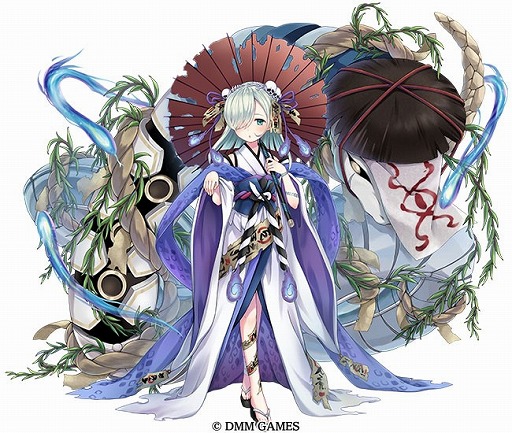 画像ギャラリー No.006のサムネイル画像 / 「御城プロジェクト:RE」,肝試し衣装の城娘たちが登場する「真夏の納涼キャンペーン」を開催