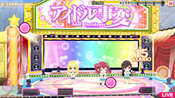 画像ギャラリー No.002のサムネイル画像 / ［TGS 2016］「アイドル事変」プレイレポート。アイドル議員を育成する異色のリズムゲームは，ドレスコーディネートが大充実