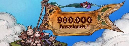 画像ギャラリー No.001のサムネイル画像 / 「TERRA BATTLE」90万ダウンロード達成。いくつかのゲーム内楽曲を期間限定で無料配信することが決定