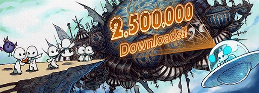 画像ギャラリー No.001のサムネイル画像 / 「TERRA BATTLE」,250万DL突破で加山雄三さんの油絵が背景画に
