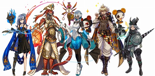 画像ギャラリー No.001のサムネイル画像 / 「TERRA BATTLE」,新たなキャラクター属性“太陽”と“月”が登場