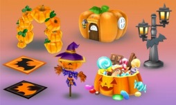 画像ギャラリー No.002のサムネイル画像 / 「電波人間のRPG FREE！」ハロウィンイベントで新キャラ「マジョカ」が登場