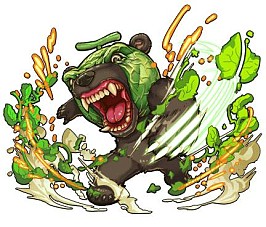 画像ギャラリー No.009のサムネイル画像 / 「封印勇者!マイン島と空の迷宮」“メロン熊”とのコラボイベント。10日から