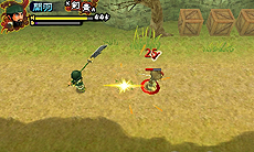 画像ギャラリー No.004のサムネイル画像 / 3DS「サンゴクストーリーズ天」，ゲームシステムの一部が公開。武器の使い分けや装備選び，キャラの多彩なアクションがキモとなる模様