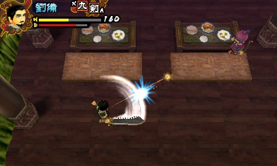 画像ギャラリー No.009のサムネイル画像 / 3DS「サンゴクストーリーズ天」,ゲームシステムの一部が公開。武器の使い分けや装備選び,キャラの多彩なアクションがキモとなる模様