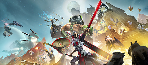 画像ギャラリー No.004のサムネイル画像 / 「Battleborn」は協力プレイも可能なストーリーモードと“5対5の最大10人”による3種類の対戦型マルチを搭載