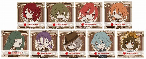 画像ギャラリー No.006のサムネイル画像 / 「明治東亰恋伽」×「三越伊勢丹」コラボ第6弾が3月16日から札幌三越で開催