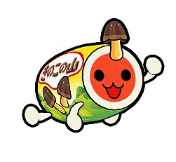 画像ギャラリー No.003のサムネイル画像 / 「太鼓の達人 キミドリVer.」明治とのコラボ企画「きのたけ合戦」を9日から開催