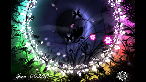 画像ギャラリー No.002のサムネイル画像 / 闇夜に舞う幻想的な音楽と美しい花。iOS向け音楽ゲーム「Dazzling Night」を紹介する「(ほぼ)日刊スマホゲーム通信」第591回