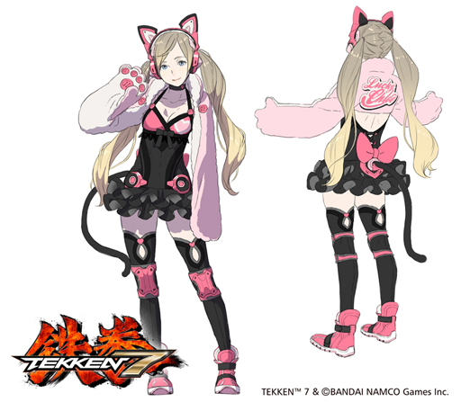 画像ギャラリー No.021のサムネイル画像 / 佐野ひなこさんによる新キャラ「ラッキー・クロエ」のコスプレも披露された，「『鉄拳』20周年応援マネージャー 佐野ひなこ就任式」をレポート