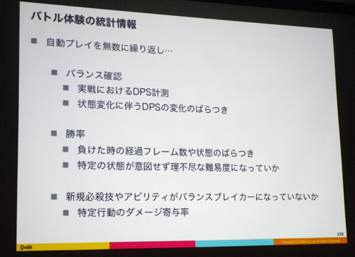 画像ギャラリー No.023のサムネイル画像 / ［CEDEC 2016］果たしてAIはRPGをクリアできるのか？ AIによるテストプレイでゲームのクオリティを高める技術とは