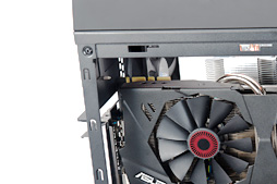 画像ギャラリー No.009のサムネイル画像 / 【PR】低負荷時にファン回転の止まるGTX 980カード「STRIX-GTX980-DC2OC-4GD5」を使って，超絶静かな小型ゲームPCを自作してみた