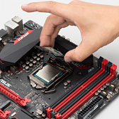 画像ギャラリー No.026のサムネイル画像 / 【PR】低負荷時にファン回転の止まるGTX 980カード「STRIX-GTX980-DC2OC-4GD5」を使って，超絶静かな小型ゲームPCを自作してみた