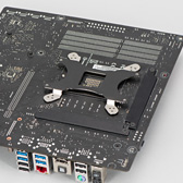画像ギャラリー No.029のサムネイル画像 / 【PR】低負荷時にファン回転の止まるGTX 980カード「STRIX-GTX980-DC2OC-4GD5」を使って，超絶静かな小型ゲームPCを自作してみた