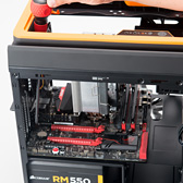画像ギャラリー No.058のサムネイル画像 / 【PR】低負荷時にファン回転の止まるGTX 980カード「STRIX-GTX980-DC2OC-4GD5」を使って，超絶静かな小型ゲームPCを自作してみた