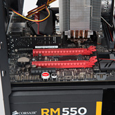 画像ギャラリー No.071のサムネイル画像 / 【PR】低負荷時にファン回転の止まるGTX 980カード「STRIX-GTX980-DC2OC-4GD5」を使って，超絶静かな小型ゲームPCを自作してみた