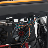 画像ギャラリー No.079のサムネイル画像 / 【PR】低負荷時にファン回転の止まるGTX 980カード「STRIX-GTX980-DC2OC-4GD5」を使って，超絶静かな小型ゲームPCを自作してみた