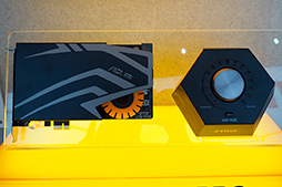 画像ギャラリー No.002のサムネイル画像 / ［COMPUTEX］さりげなく完全新作。オーディオ技術をゲームに転用したサウンドカード「STRIX RAID」がASUSブースで公開される
