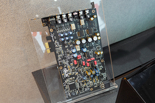 画像ギャラリー No.007のサムネイル画像 / ［COMPUTEX］さりげなく完全新作。オーディオ技術をゲームに転用したサウンドカード「STRIX RAID」がASUSブースで公開される