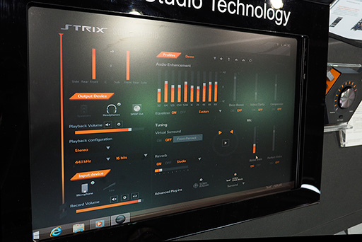 画像ギャラリー No.009のサムネイル画像 / ［COMPUTEX］さりげなく完全新作。オーディオ技術をゲームに転用したサウンドカード「STRIX RAID」がASUSブースで公開される