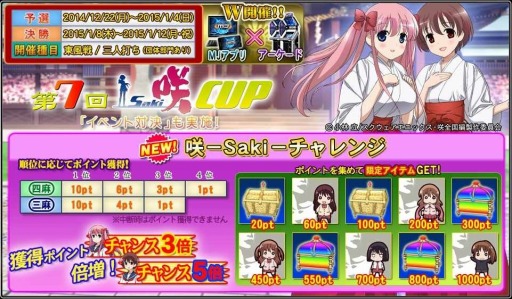 画像ギャラリー No.022のサムネイル画像 / 「MJ5R」と「MJ」がTVアニメ「咲-Saki-全国編」とコラボを実施。ニコ生放送も