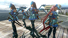 画像ギャラリー No.007のサムネイル画像 / 「お姉チャンバラZ2」の店舗特典が公開に。「地球防衛軍3 PORTABLE」とのコラボコスチュームなど，全4種類のアイテムをラインナップ