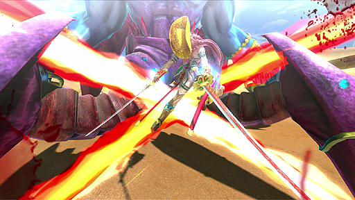 画像ギャラリー No.002のサムネイル画像 / PS4「お姉チャンバラZ2」，敵を圧倒する連撃「COOLコンビネーション攻撃」など“快感”を伴う多彩なアクションが公開