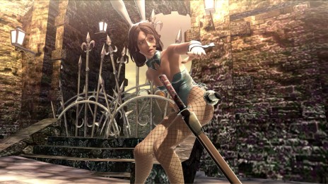画像ギャラリー No.022のサムネイル画像 / 「お姉チャンバラZ2」，11月11日に配信されるDLC第2弾は，バニーガール衣装やテンガロンハットのほか，各キャラクターの新たな髪型がラインナップ