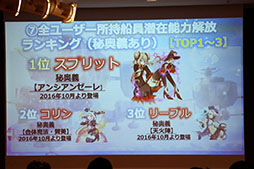 画像ギャラリー No.031のサムネイル画像 / 「天空のクラフトフリート」のサービス3周年記念イベントをレポート。ストーリーの新章追加やUIの改修など，さまざまな新情報が明らかに