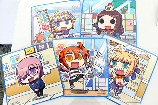 画像ギャラリー No.037のサムネイル画像 / 特異店Lが秋葉原に出現! 「Fate/Grand Order」ローソンコラボ店舗をフォトレポート。マシュの「先輩」が聞けるのはここだけ