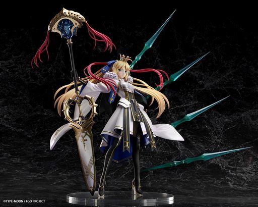 画像ギャラリー No.001のサムネイル画像 / 「Fate/Grand Order」の“アルトリア・キャスター〈第三再臨〉”が1/7スケールフィギュアに。予約受け付け開始