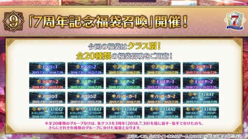 画像ギャラリー No.049のサムネイル画像 / 「FGO」，7周年10大キャンペーンで“カレスコ”含む★5概念礼装の配布が決定。福袋召喚は期間限定★5のクラス別で実施