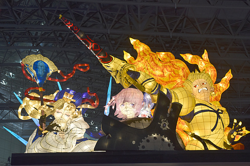 画像ギャラリー No.012のサムネイル画像 / オノ・タコさんが原画を手掛けた巨大「英霊ねぶた」の展示も。「FGO Fes. 2023 夏祭り 〜8th Anniversary〜」レポート