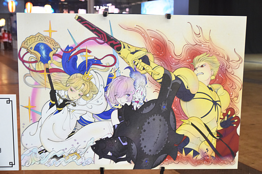 画像ギャラリー No.013のサムネイル画像 / オノ・タコさんが原画を手掛けた巨大「英霊ねぶた」の展示も。「FGO Fes. 2023 夏祭り 〜8th Anniversary〜」レポート